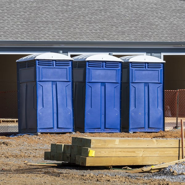 are there any additional fees associated with portable toilet delivery and pickup in Wolcott New York
